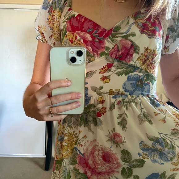 Wayf Tanya Ruffle Hem Maxi Dress - Picture 3 of 8